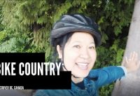 Biking around Stanley Park in Vancouver BC, Canada Biking around Stanley Park in Vancouver BC, Canada