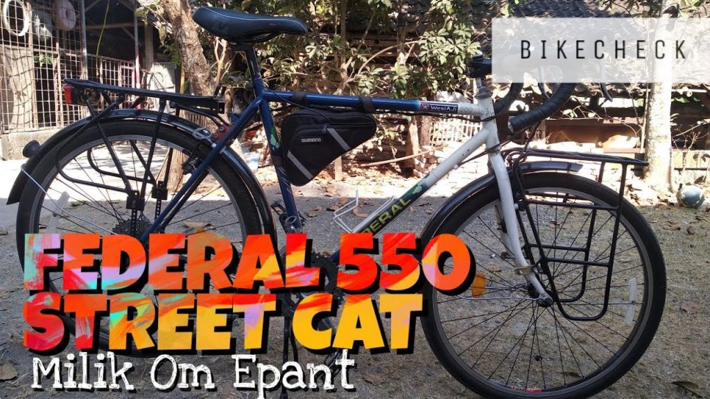 Federal Street cat 550 Bike check Sepeda MTB Vintage milik mas Ephan