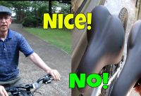 New comfy seat for my new Schwinn Aluminum Comp 27.5 mountain bike.