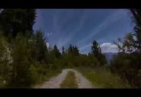 Pila Gressan panoramica  Scott Genius E-Bike GoPro Feiyu WG2 su manubrio (: