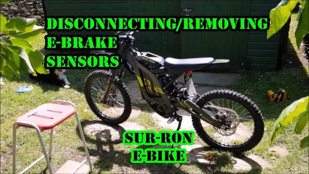 REMOVING SUR-RON E-BRAKE SENSORS!