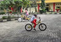 Sepeda unik Ala BMX..Test Drive