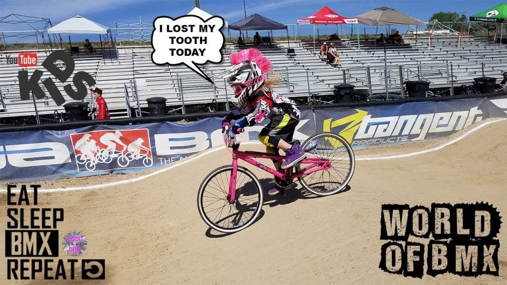 "Little Girl Looses a Tooth" "BMX Race"