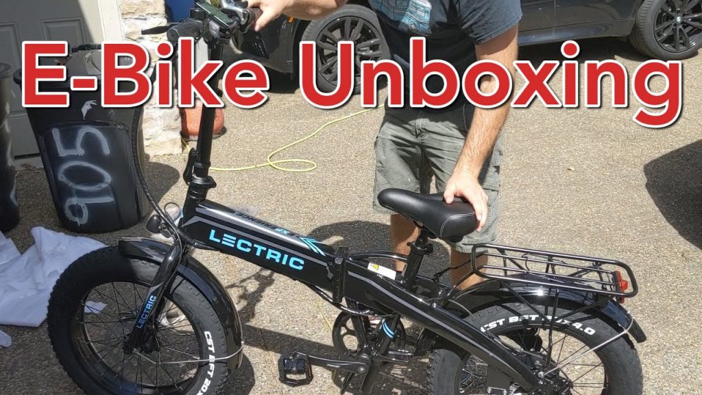 28 MPH Lectric XP Folding Electric Bike- Unboxing and Test Ride