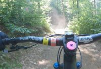 Bikepark preview - Kouty - red trail (dh) "Bears / Old Bear" (Medvedí / Stará Medvedice) Bikepark preview - Kouty - red trail (dh) "Bears / Old Bear" (Medvedí / Stará Medvedice)