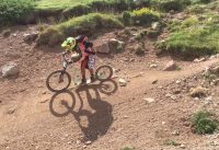 DH Scooter by Gravity Scooters. La Molina Bike Park. DH Scooter by Gravity Scooters. La Molina Bike Park.