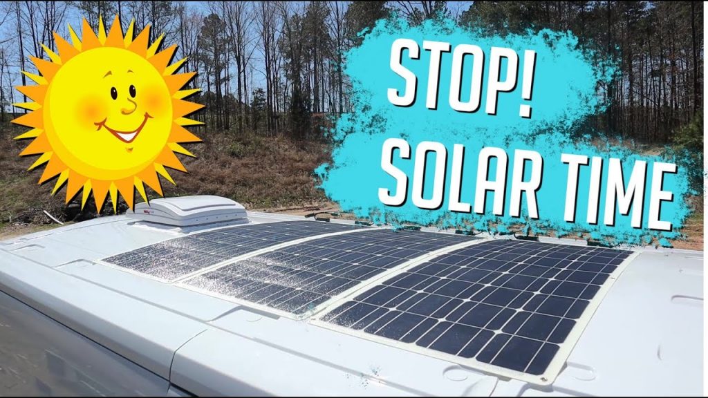 MTB Plan B - Not Van life...Installing flexible solar panels on a 2019 Ford Transit