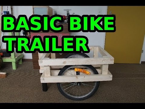 Making a bike trailer - part 1 of 2