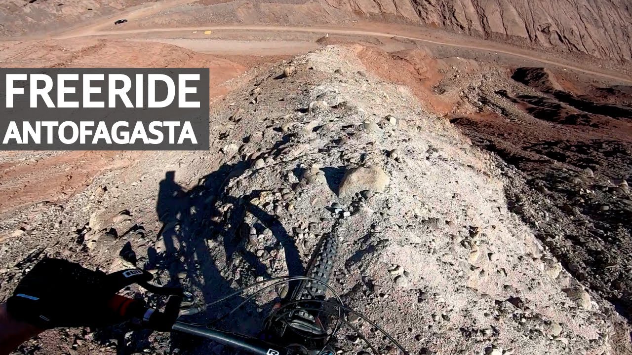 Mountain Bike Freeride en Antofagasta, Chile! Inventando Líneas y Saltos!