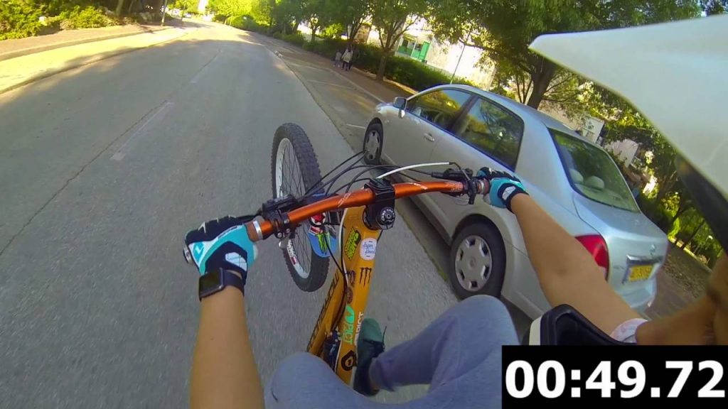 Mountain Bike Wheelie