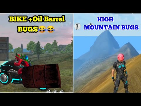 New Best Bike + Oil Barrel  BUGS And High Mountain Bugs in free fire tricks tamil || Auto Booyah