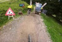 ONE LAP Challenge - Top to Bottom at Bike Park Leogang | POVeverything