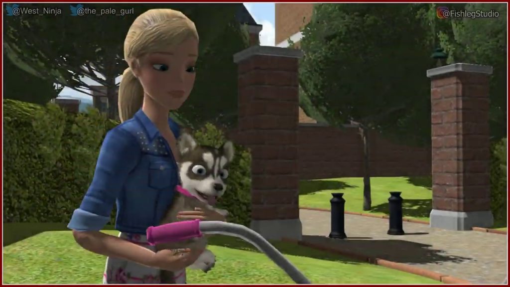 Barbie and her Sisters: Puppy Rescue - Extreme Off-road BMX Barbie and Football  - Play Together