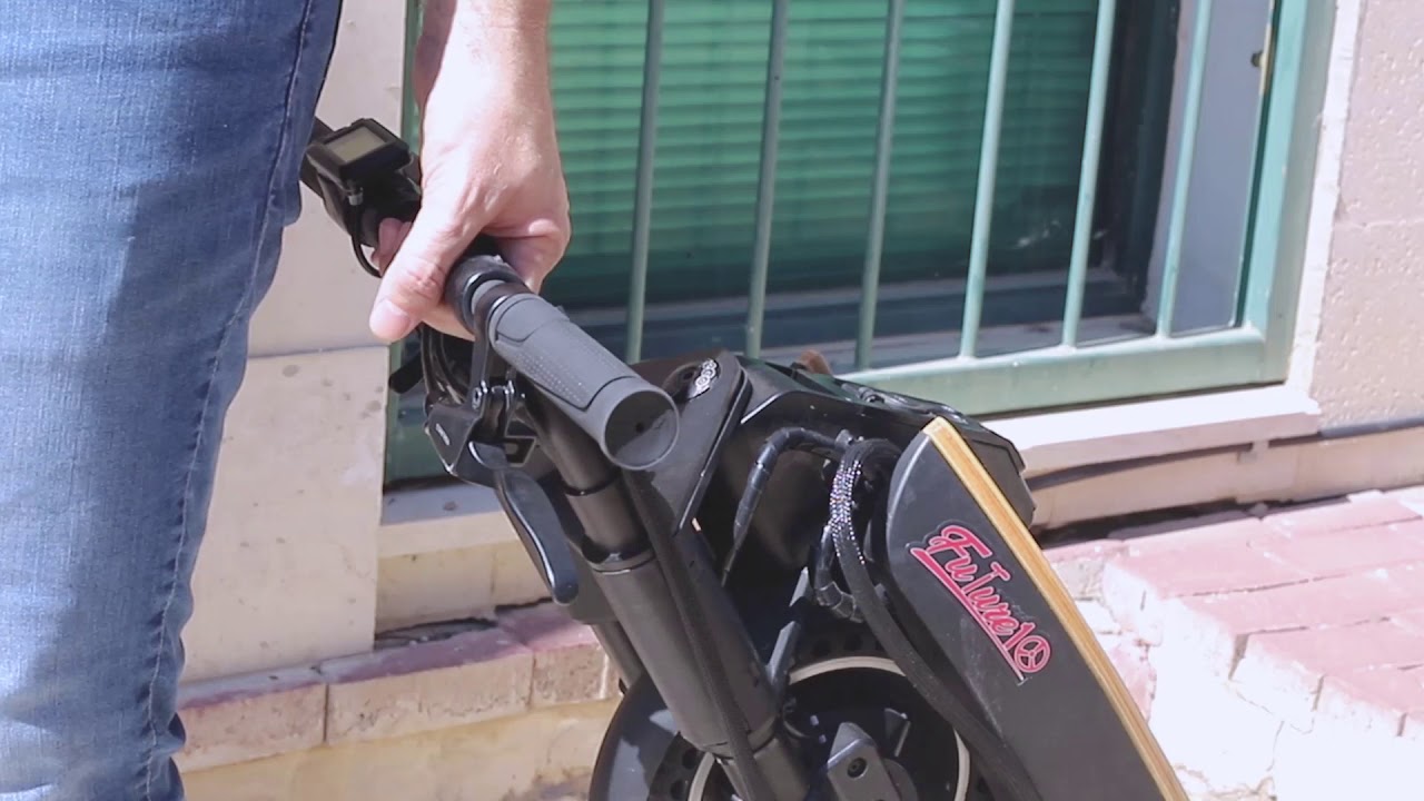 Future 10 Electric Scooter Unique Folding System