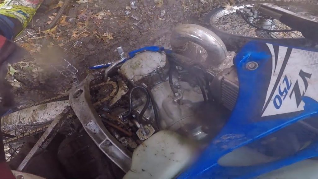 I Broke My Yz 250 Dirtbike (Technical Trail Riding and Broken Bike)