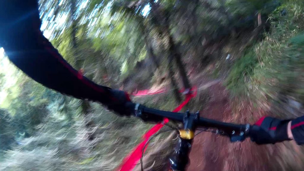 Mountain bike trail riding SMP trail Ashikaga