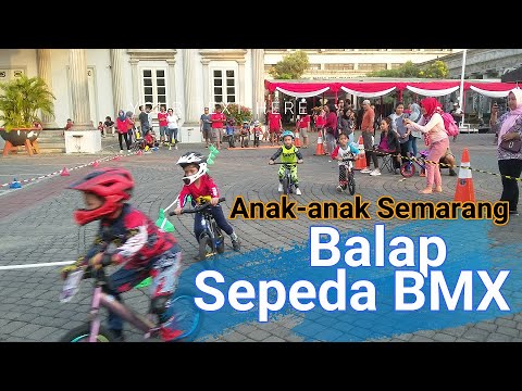 Seru dan Lucuuu Anak-Anak Balap Sepeda BMX Lucu