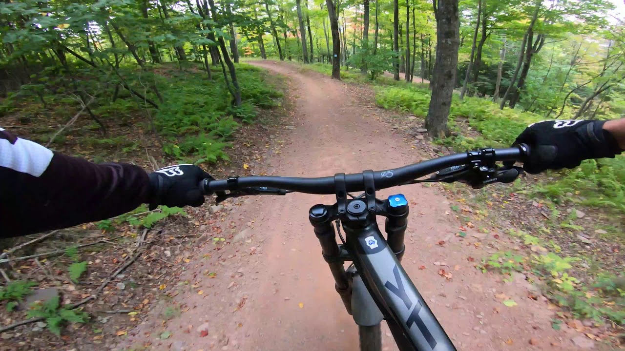Windham Bike Park's Wilderness Roll a 3 mile long jump trail