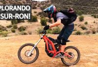 A Fondo con Doras las Exploradoras! Surron Electric Bike al Test!