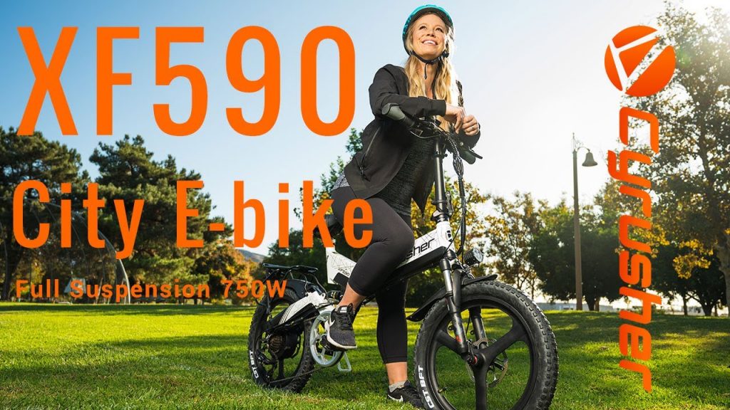 All New from Cyrusher XF590 Folding City Eletric Bike
