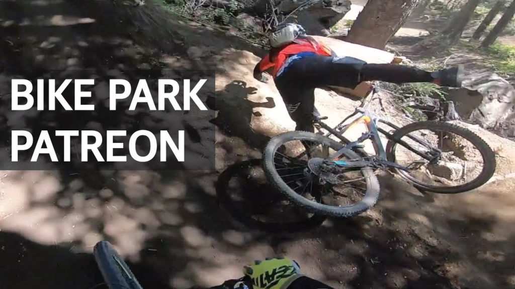 Downhill, saltos, caídas y salvadas con mis Patreones en el Bike Park!