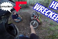 First Ride Ends Badly!!