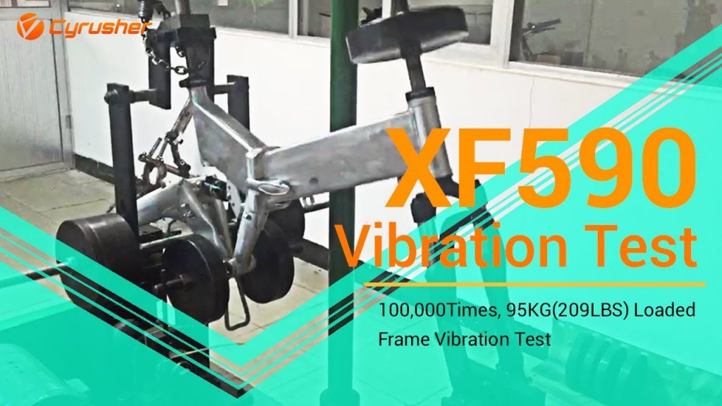 100,000 Times 95KG Loaded Anti-aging and Vibration Test for Cyrusher XF590