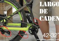 Ajustar el Largo de Cadena en una Bicicleta Doble Suspensión! Mountain Bike Bike Chain Length! (cc)