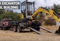 Construyendo Senderos de Mountain Bike! Trail Building con la Nueva Mini Excavadora!! Construyendo Senderos de Mountain Bike! Trail Building con la Nueva Mini Excavadora!!