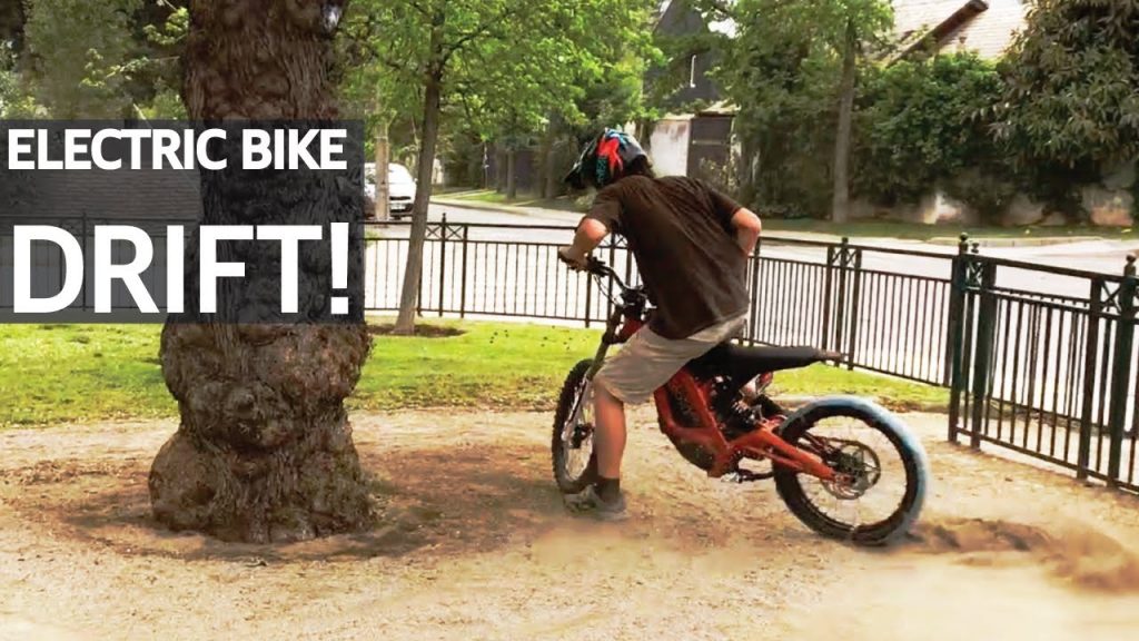 Drift con una Bicicleta Eléctrica y la Sur-Ron Electric Bike! Fat Bike y Dora la Exploradora!