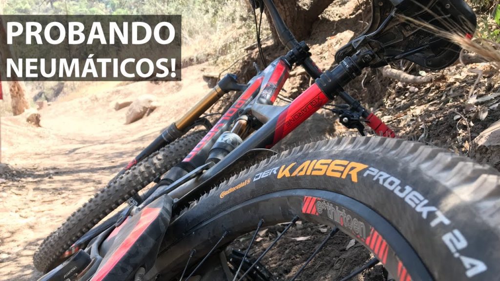 Dudoso Test de Cubiertas para Mountain Bike! Neumáticos Continental Der Kaiser!