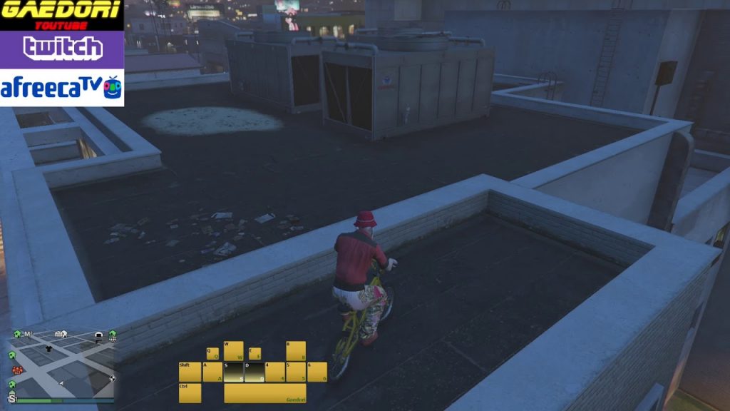 GTA5온라인)BMX 벽치기 키뷰어 영상