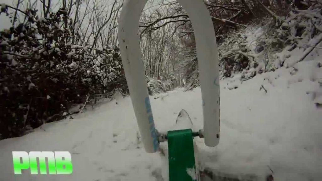 GoPro HD HERO: first day DIY Bmx Skibike