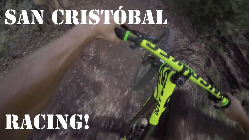 Mountain Bike Downhill en el Cerro San Cristóbal!