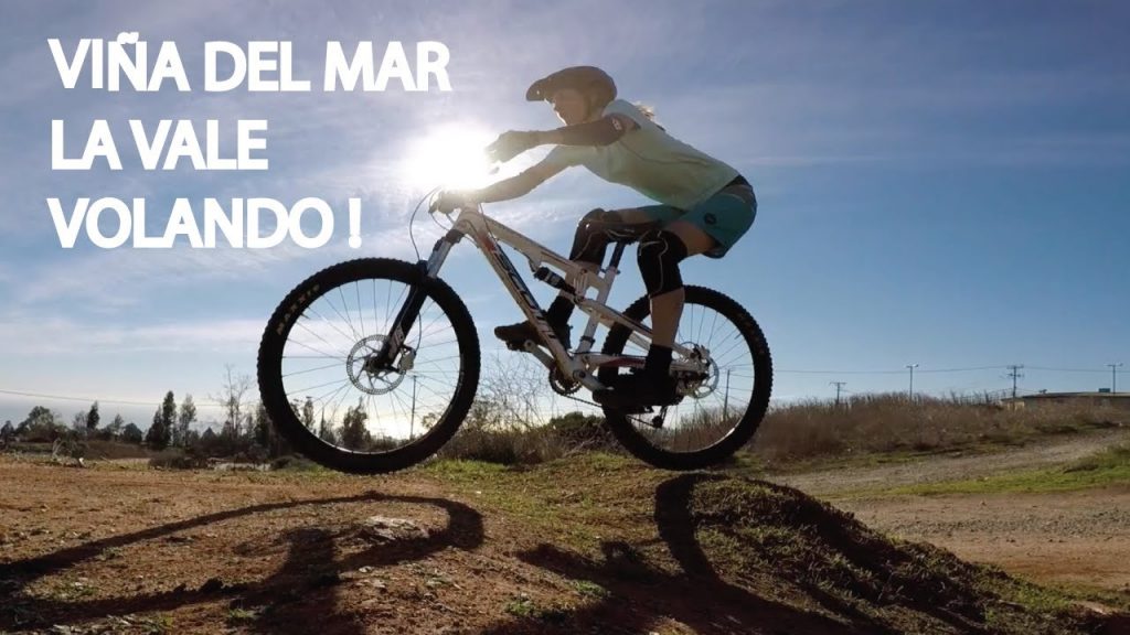 Mountain Bike Enduro en Viña del Mar! Un Pequeño Salto para la Valentina!