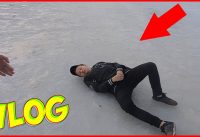 ВЛОГ : ЧУТЬ НЕ УПАЛ ПОД ЛЁД. СЛОМАЛИ BMX. ТАЕТ ЛЁД. ВЛОГ : ЧУТЬ НЕ УПАЛ ПОД ЛЁД. СЛОМАЛИ BMX. ТАЕТ ЛЁД.