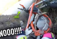ALMOST LOST MY BIKE IN THE LAKE ALMOST LOST MY BIKE IN THE LAKE