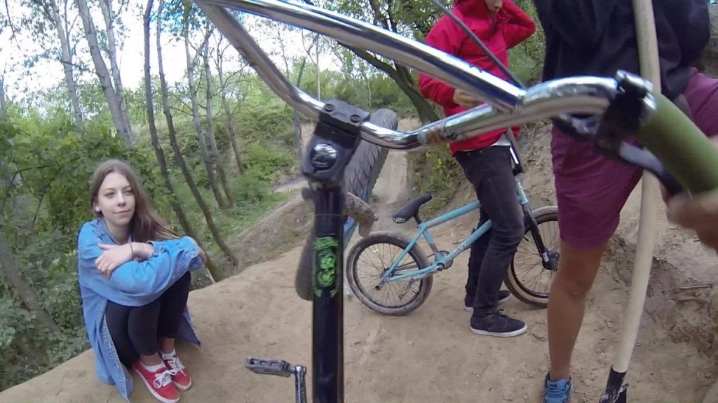 BMX ( Go pro ) Front flip^and 720 crashes