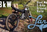 INSANE!!! 18kW Dual Motor E bike build | Lark Machine Co INSANE!!! 18kW Dual Motor E bike build | Lark Machine Co