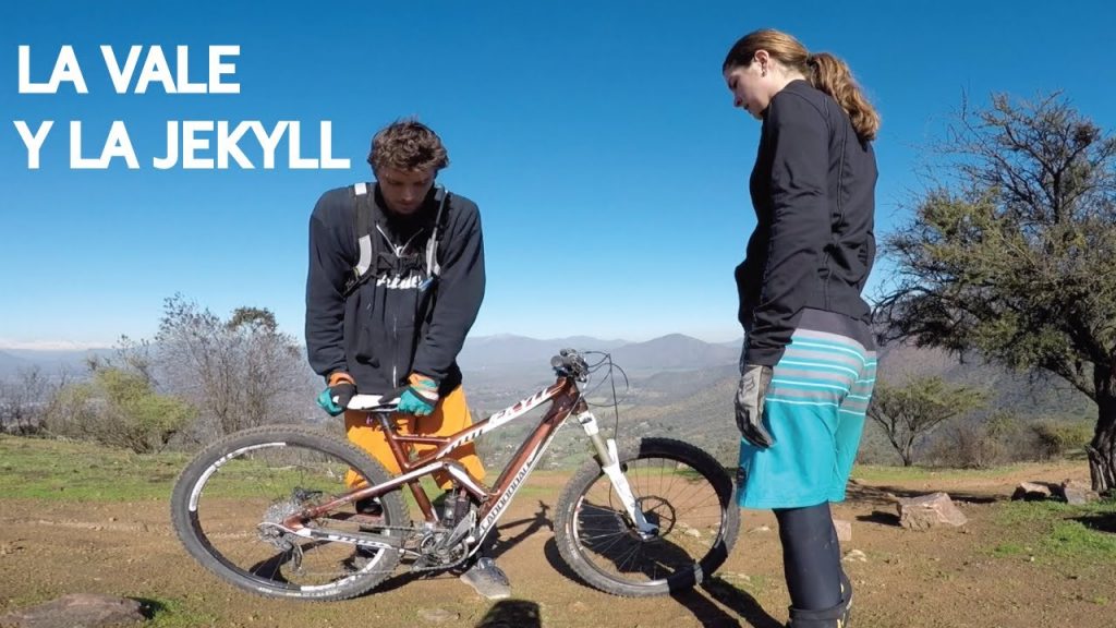 La Valentina Probando una Bicicleta Cannondale Jekyll para Mountain Bike Enduro!