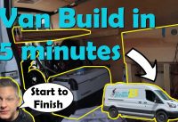 MTB Plan B - Mountain Bikers first ever DIY Van build a-z in 5 minutes MTB Plan B - Mountain Bikers first ever DIY Van build a-z in 5 minutes