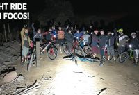 Mountain Bike Night Ride en el Manquehue! Enduro en Bicicletas de Noche con Luces Muy Potentes!