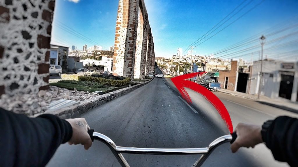 PEDALEANDO A TODA VELOCIDAD SIN FRENO EN LAS CALLES DE QUERETARO   *BMX POV*