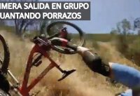 Primer Salida de Mountain Bike en Grupo! Caídas en Bicicleta!