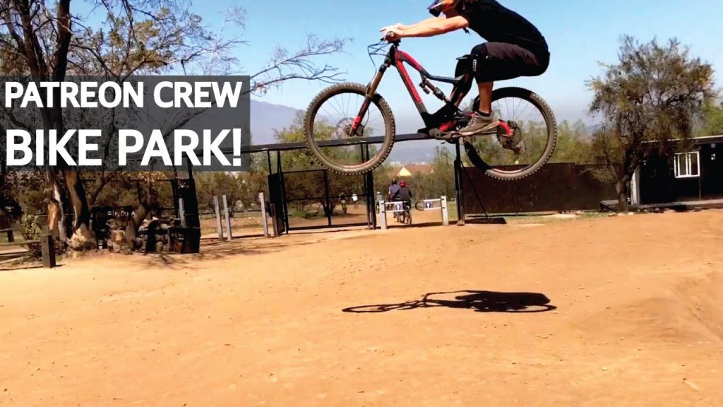 Saltos y Bajadas de Mountain Bike con Patreon Crew en el Bike Park El Durazno!