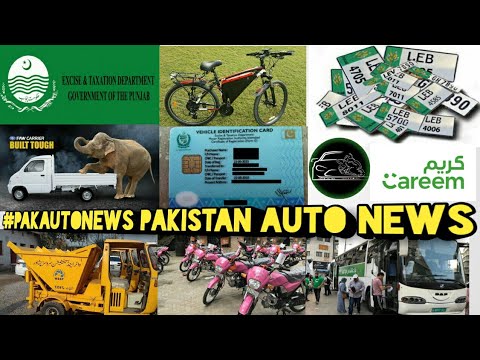 Smart Card 4 Vehicle Electronic Number Plates,Scooty & Bike Scheme,Electric Bike,Careem Bus & Buggy