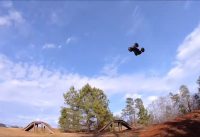 Arrma Outcast 6s "PURPLE" BMX TRACK BLAST! and mixed rig MOON LAUNCHES!