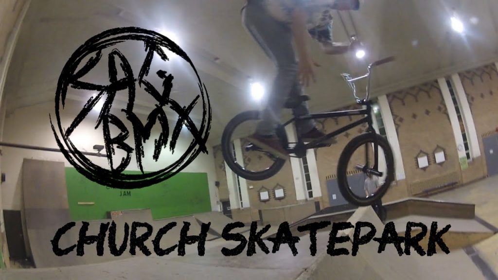 BMX - Alex Riverin and Marc-Alex Plourde at church skatepark 2015