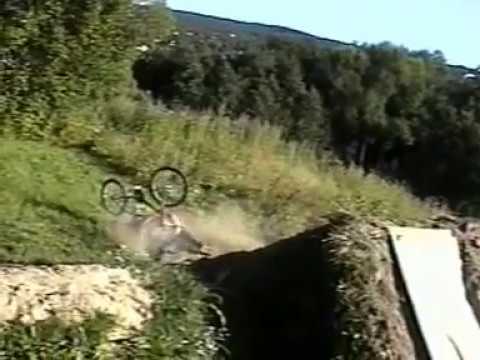 BMX Jump Stunt Horribly Goes Wrong