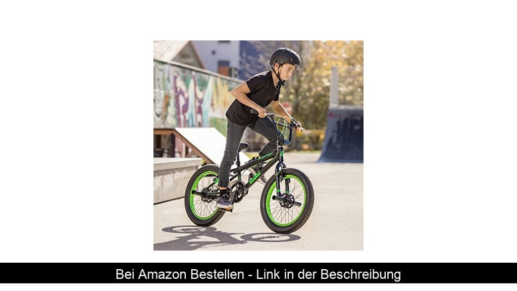 ✨ Bergsteiger Tokyo 20 Zoll BMX, Fatbike, 360° Rotor-System, Freestyle, 4 Stahl Pegs, Kettenschutz,